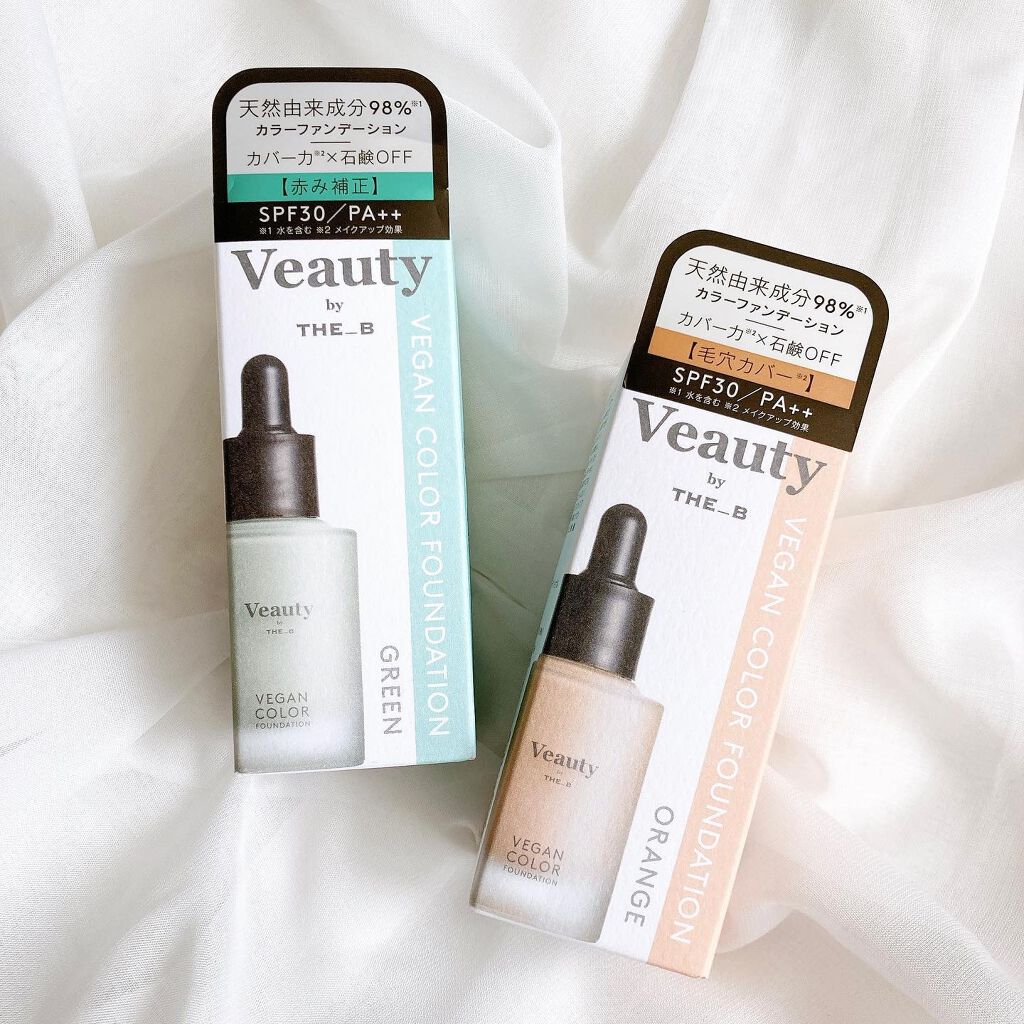 ヴィーガン カラーファンデーション/Veauty by THE_B/リキッドファンデーションを使ったクチコミ(8枚目)