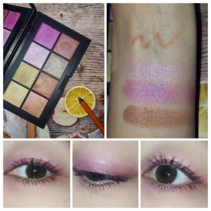 ダンシング ディメンションズ アイシャドウパレット/RMK/アイシャドウパレットを使ったクチコミ(5枚目)