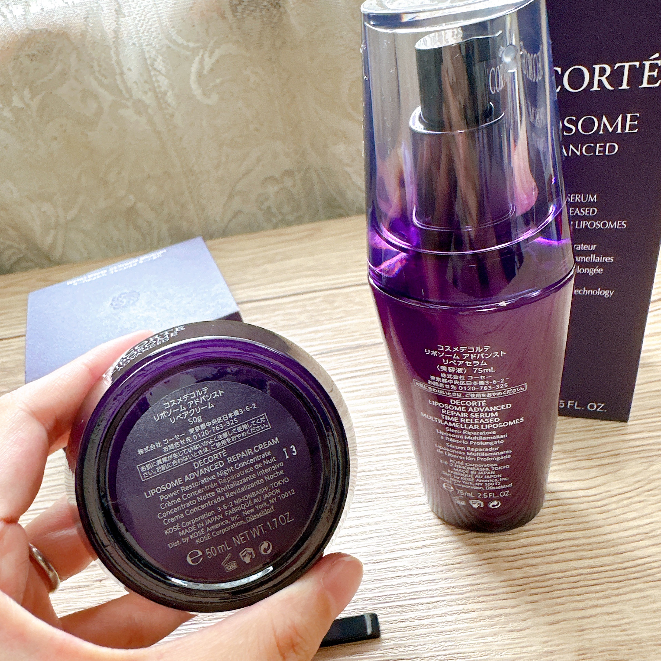 リポソーム アドバンスト　リペアセラム/DECORTÉ/美容液を使ったクチコミ（3枚目）