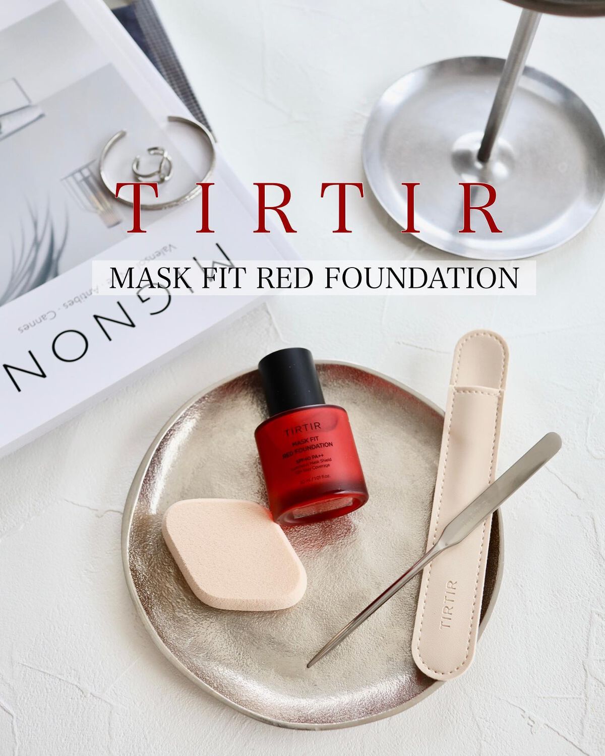 マスクフィットレッドファンデーション/TIRTIR(ティルティル)/リキッドファンデーションを使ったクチコミ（1枚目）