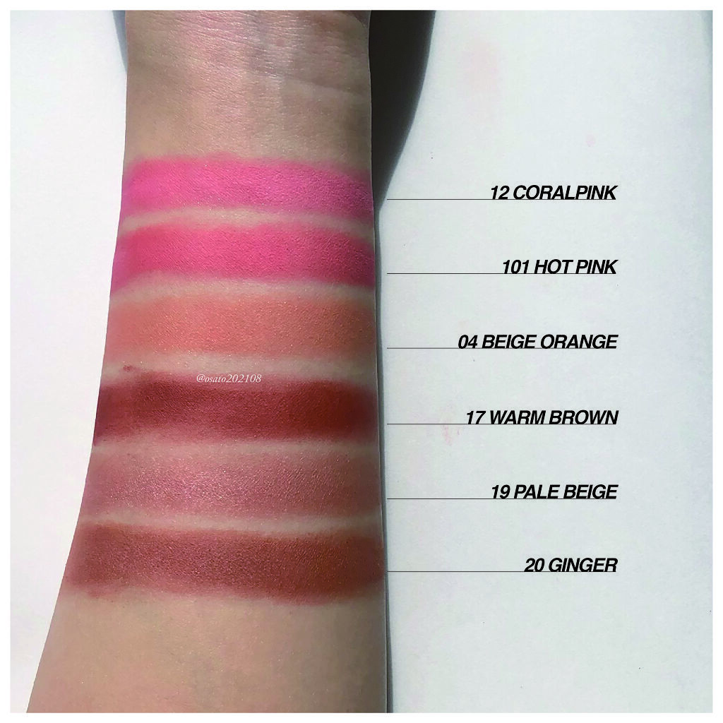 ナチュラル チークN/CEZANNE/パウダーチークを使ったクチコミ（2枚目）