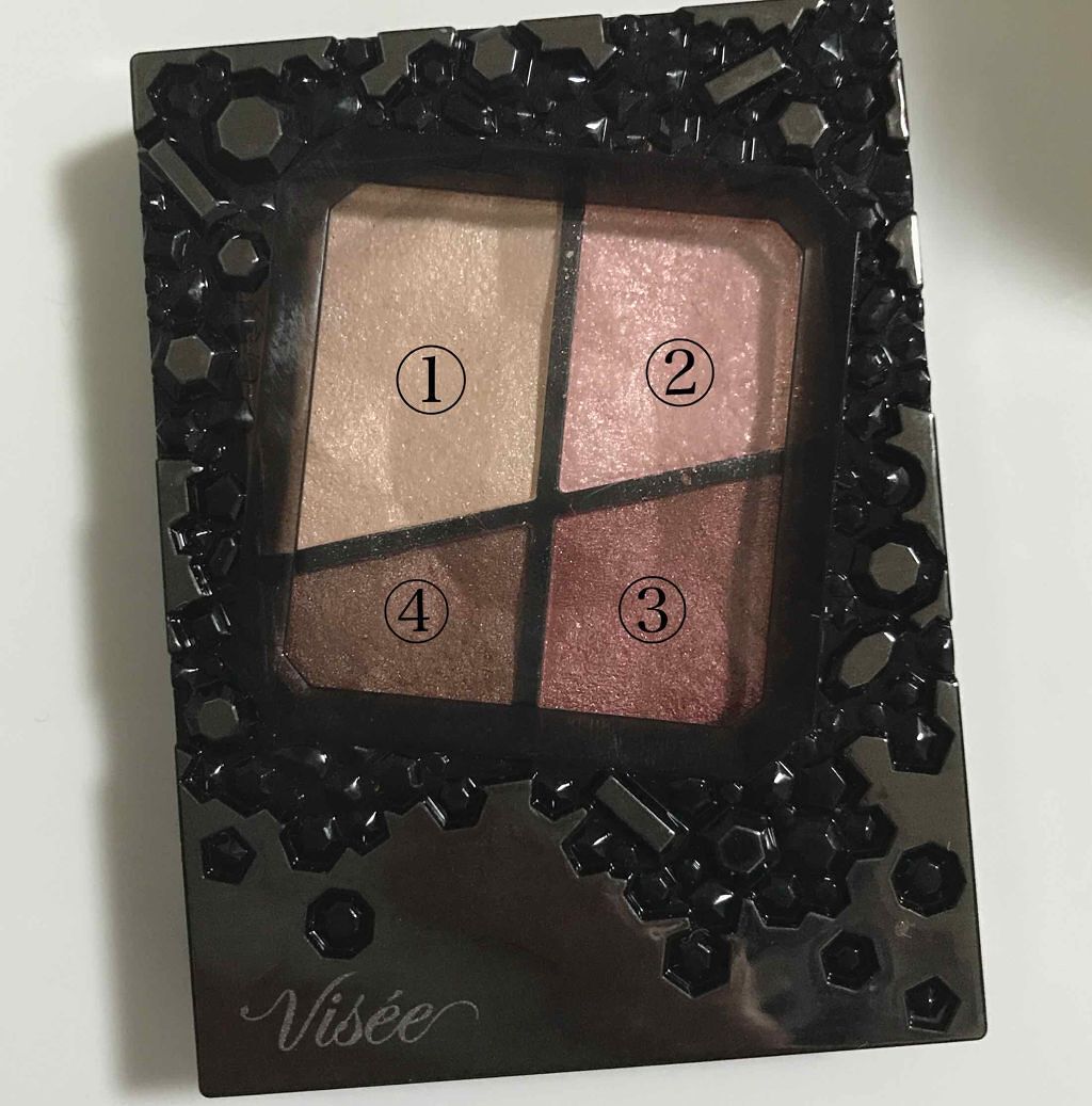 ジェミィリッチ アイズ/Visée/アイシャドウパレットを使ったクチコミ(1枚目)