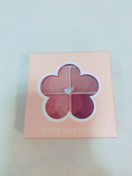 ベターザンアイズ/rom&nd/アイシャドウパレットを使ったクチコミ(1枚目)