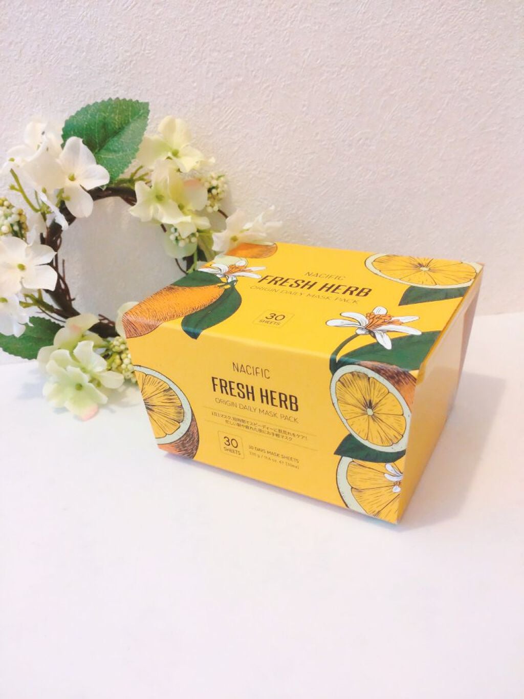 フレッシュハーブオリジンデイリーマスクパック/NACIFIC/シートマスク・パックを使ったクチコミ(1枚目)