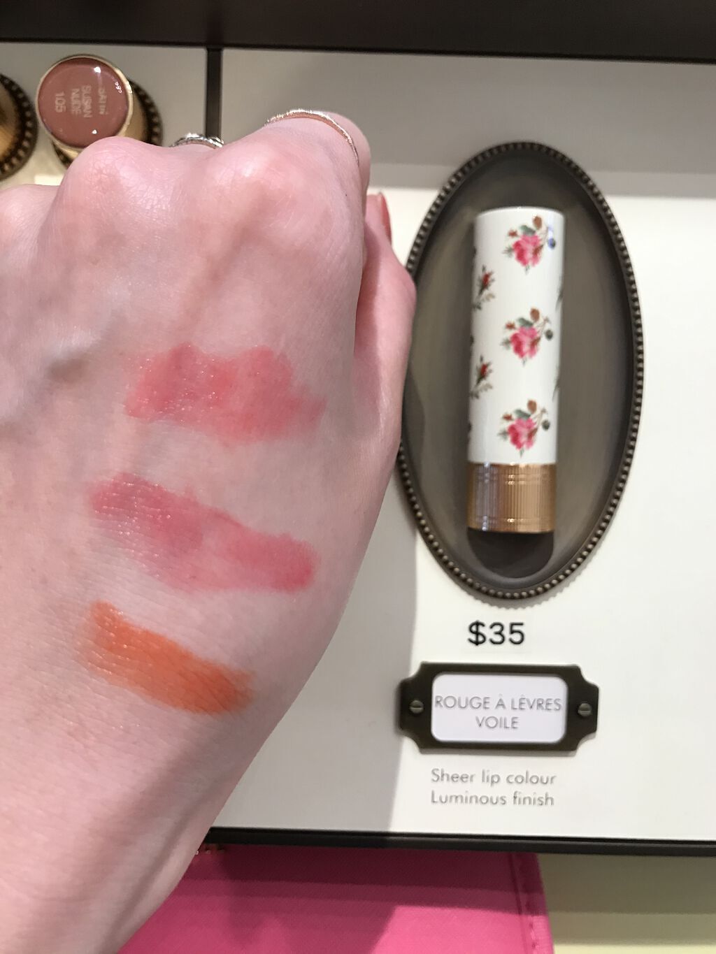 グッチ ルージュ ア レーヴル ヴォワル/GUCCI beauty/口紅を使ったクチコミ（1枚目）