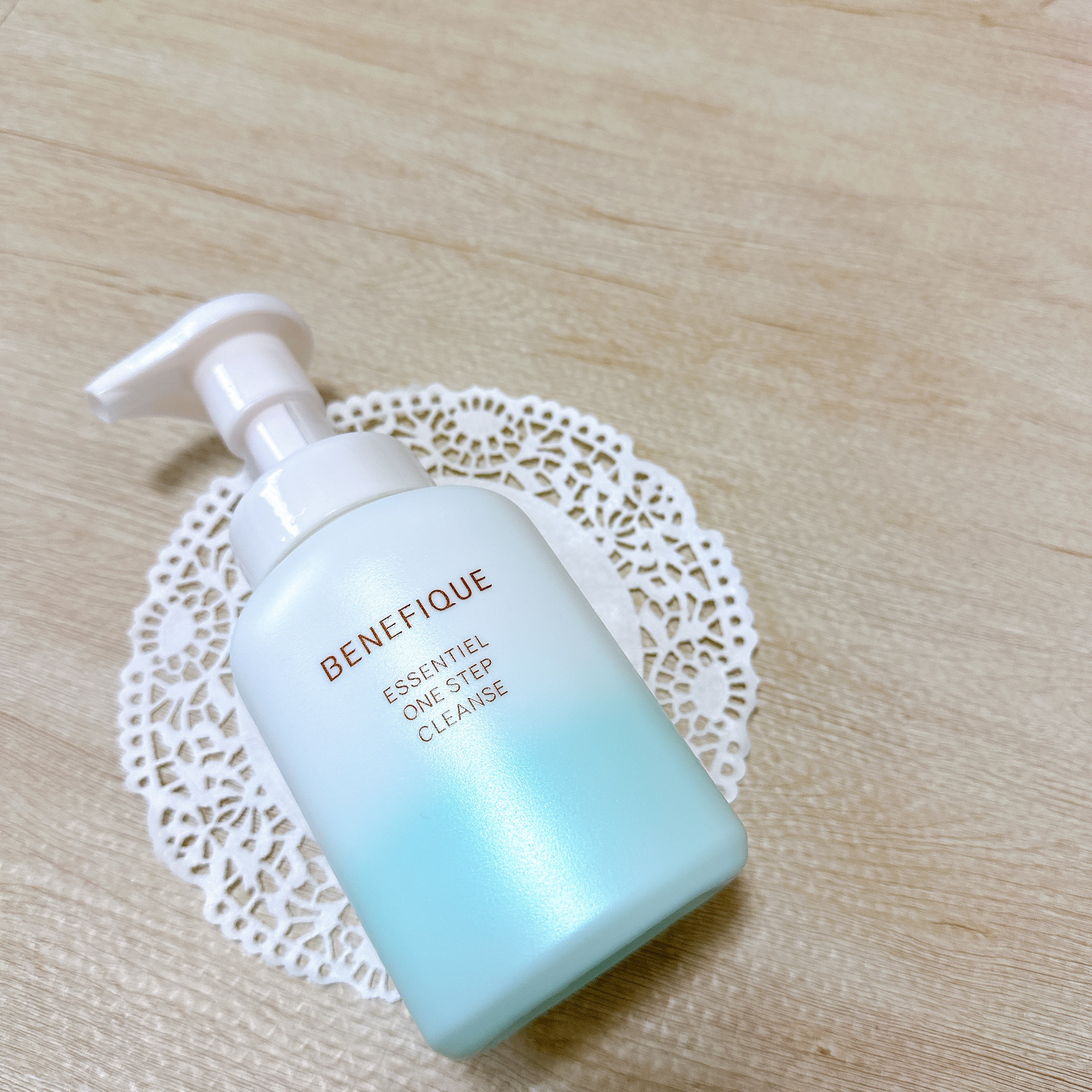 エッセンシャル ワンステップクレンズ/BENEFIQUE/泡洗顔を使ったクチコミ（2枚目）