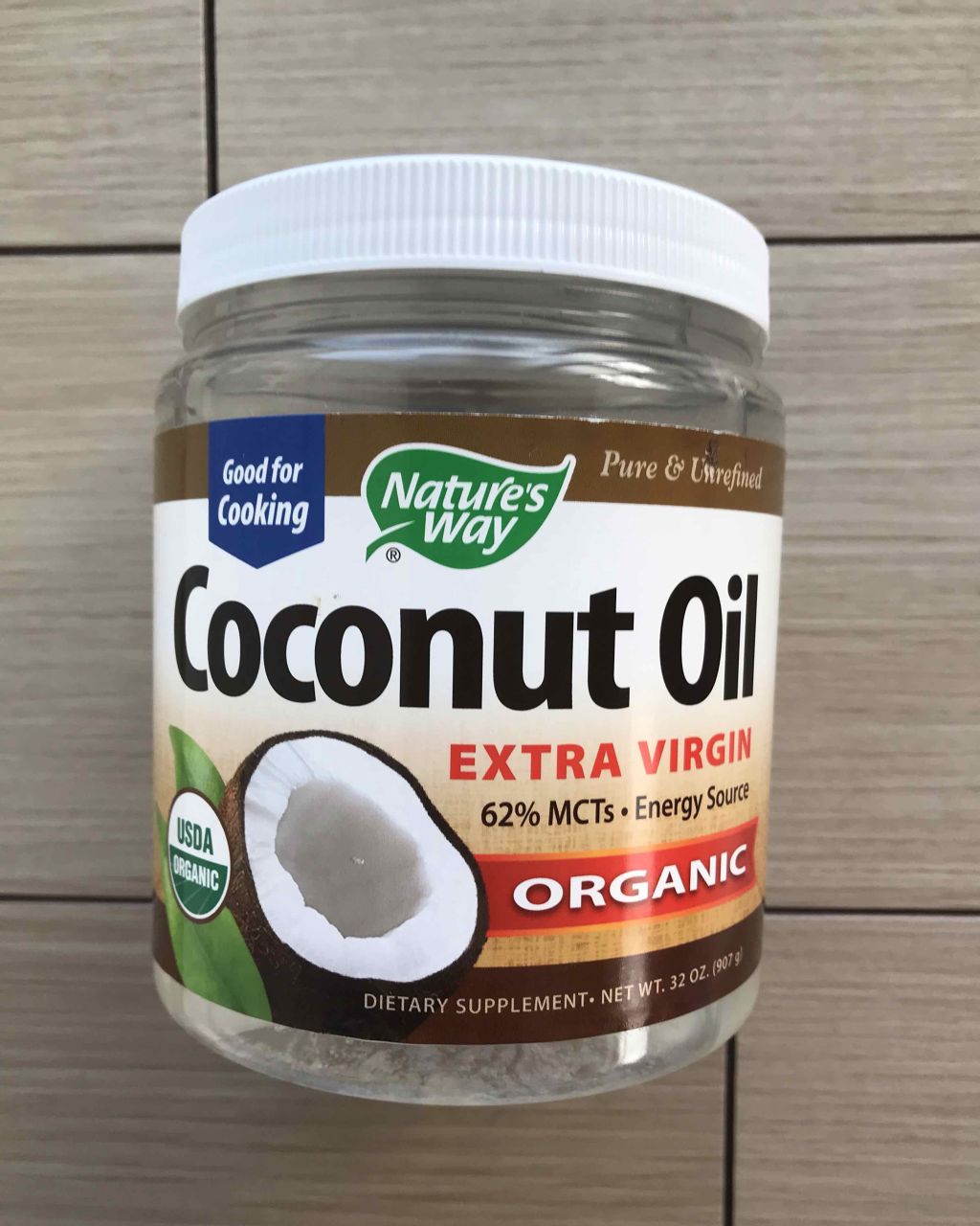 エキストラヴァージンココナッツオイル/Nature's Way/ボディオイルを使ったクチコミ(1枚目)