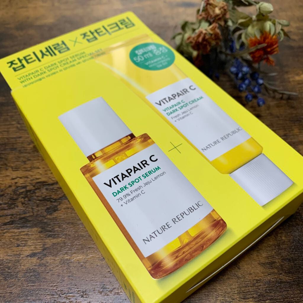 ビタペアC 集中美容液スペシャルセット/ネイチャーリパブリック/美容液を使ったクチコミ(1枚目)