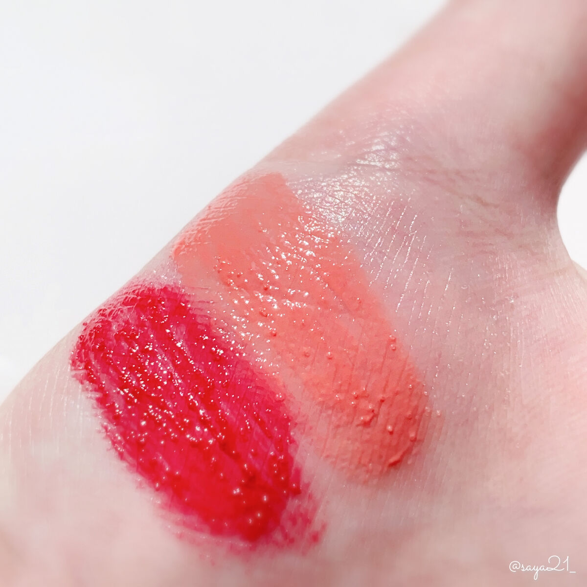 ジューシーグロウティントバーム/mellow loulou/リップバームを使ったクチコミ（3枚目）