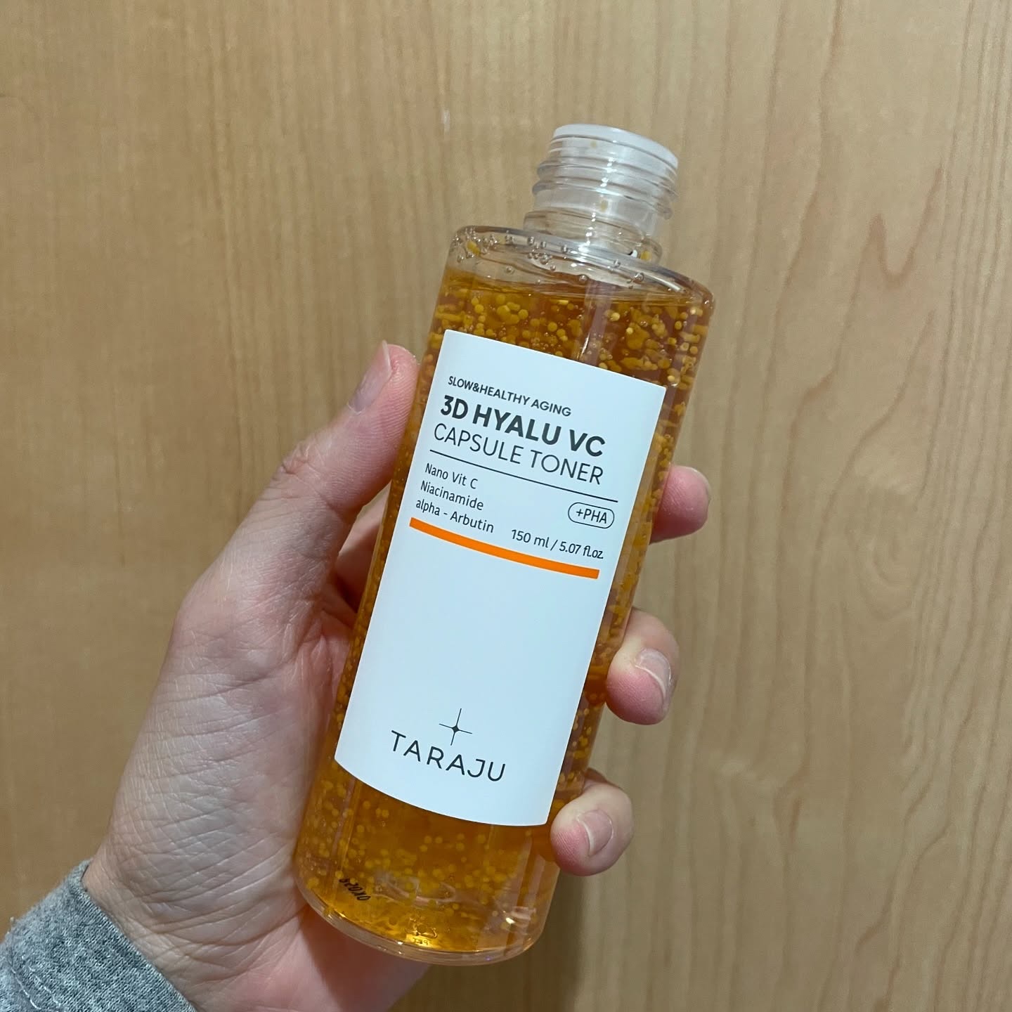 3DヒアルVC カプセルトナー/TARAJU/化粧水を使ったクチコミ（3枚目）