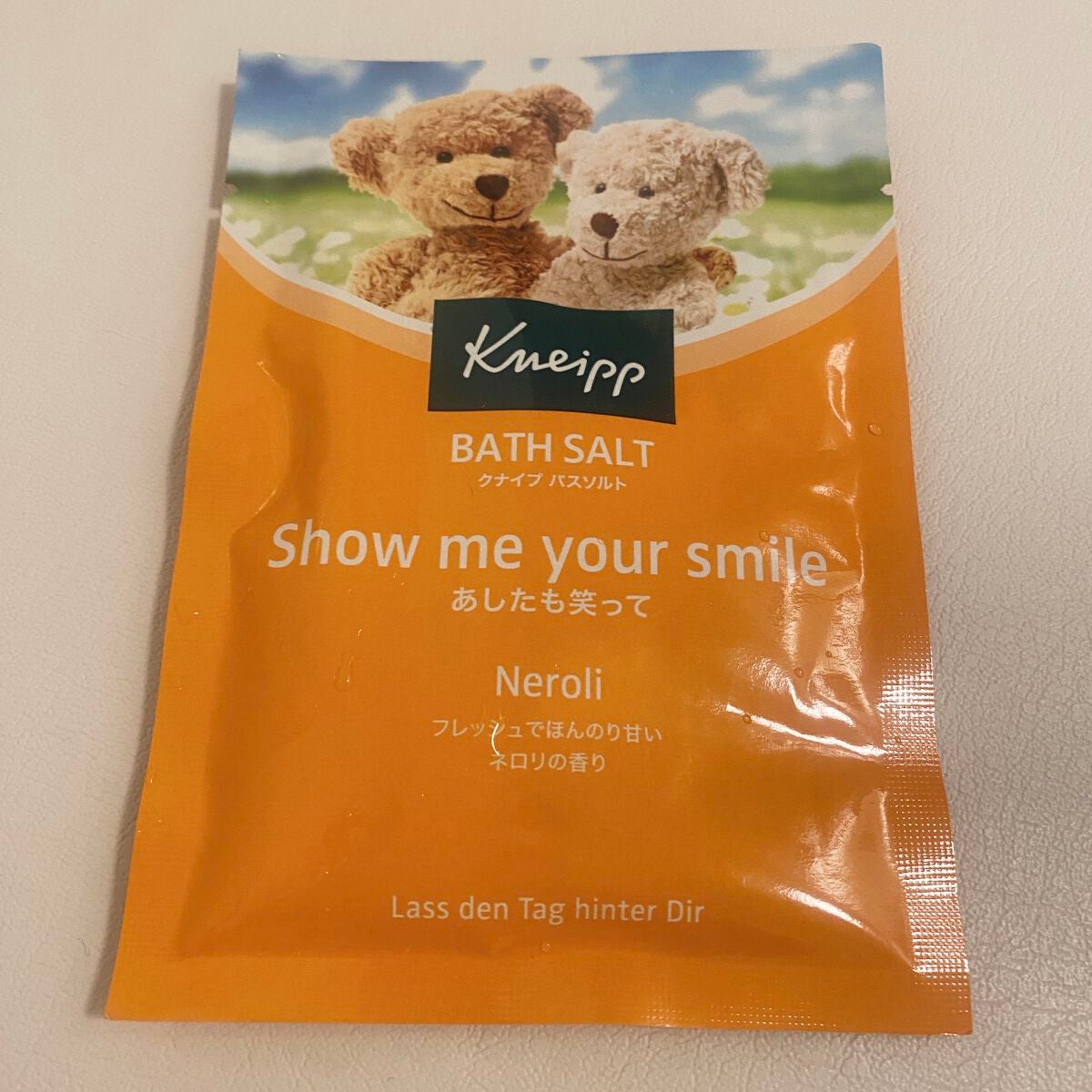 クナイプ バスソルト ネロリの香り/クナイプ/無機塩系入浴剤を使ったクチコミ(1枚目)
