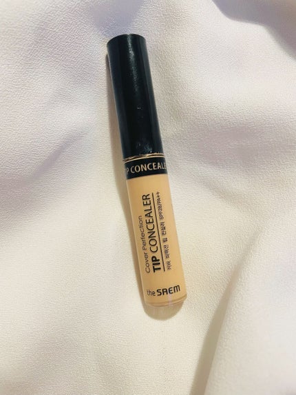 カバーパーフェクション チップコンシーラー/the SAEM/リキッドコンシーラーを使ったクチコミ(2枚目)