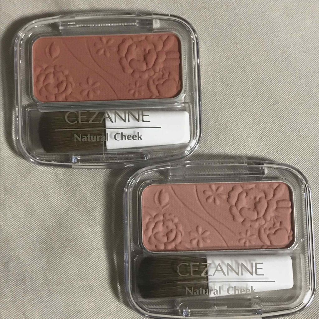 ナチュラル チークN/CEZANNE/パウダーチークを使ったクチコミ（1枚目）