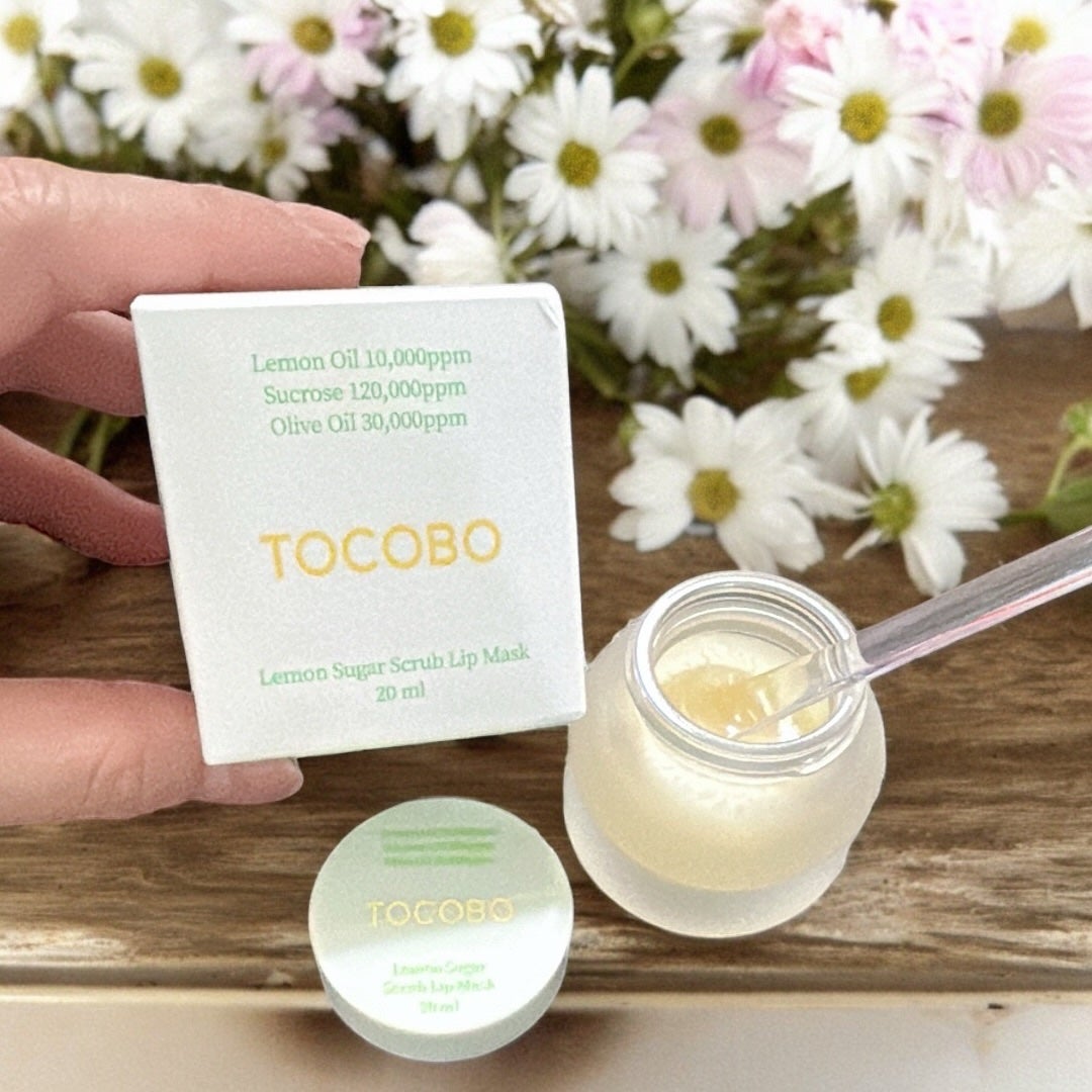 レモンシュガースクラブリップマスク/TOCOBO/リップスクラブを使ったクチコミ(2枚目)