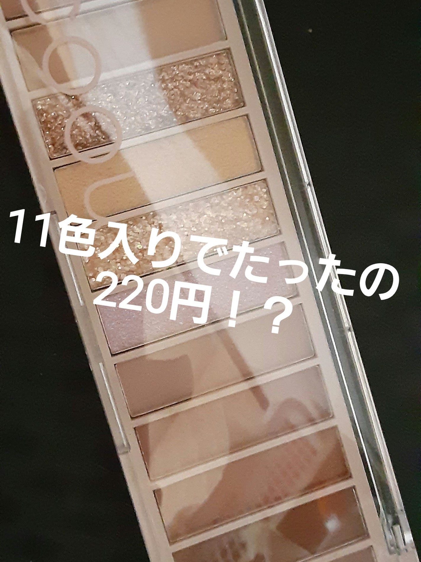 アイシャドウパレット/coou/アイシャドウパレットを使ったクチコミ(1枚目)