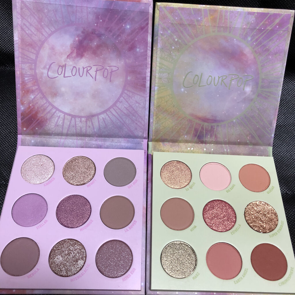 カラーポップ
PRESSED POWDER PALETTE
ピンク
ALL THINGS EQUINOX
イエロー
SHE'S GOT SOLSTICE

定期的につかりたくなるカラポ沼。
久しぶりに引っ張り出してつけたけど、めっちゃ良い…