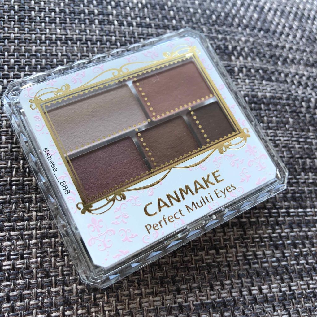 パーフェクトマルチアイズ/キャンメイク/アイシャドウパレットを使ったクチコミ(2枚目)