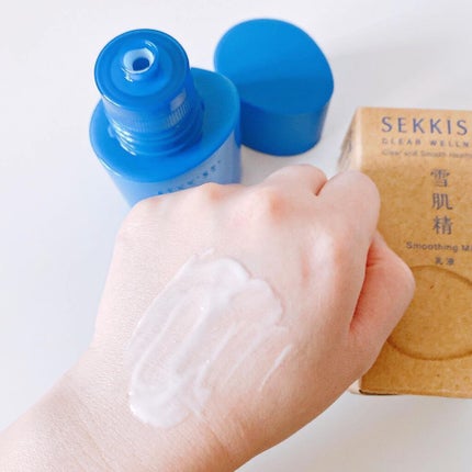 クリアウェルネス スムージング ミルク/雪肌精/乳液を使ったクチコミ(3枚目)