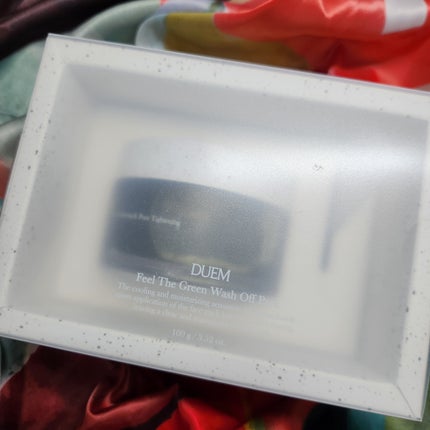 フィール ザ グリーンウォッシュオフパック/DUEM/洗い流すパック・マスクを使ったクチコミ(4枚目)