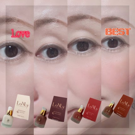 3S カラーセラム/LoNLy /リキッドチークを使ったクチコミ(7枚目)