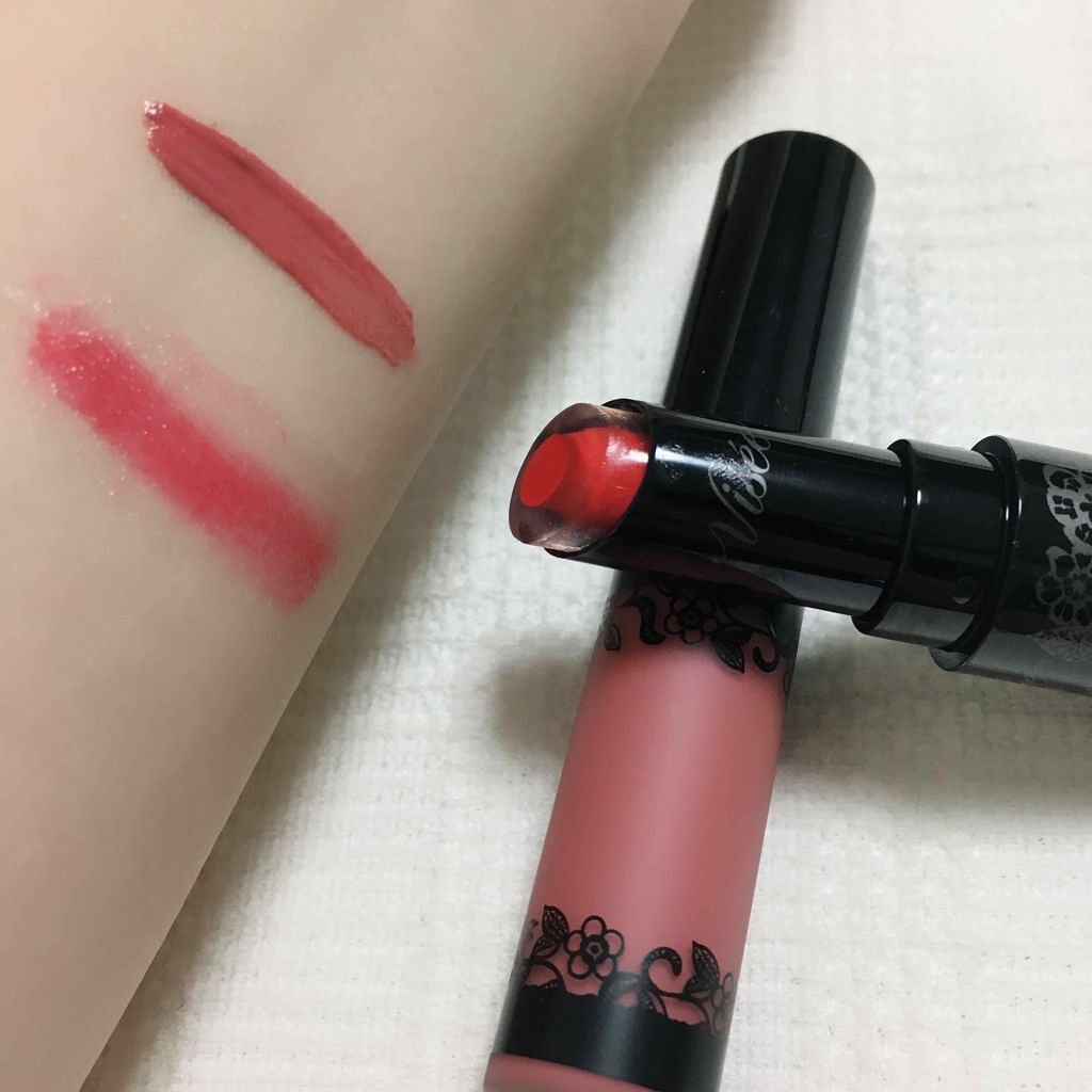 クリスタルデュオ リップスティック/Visée/口紅を使ったクチコミ（2枚目）