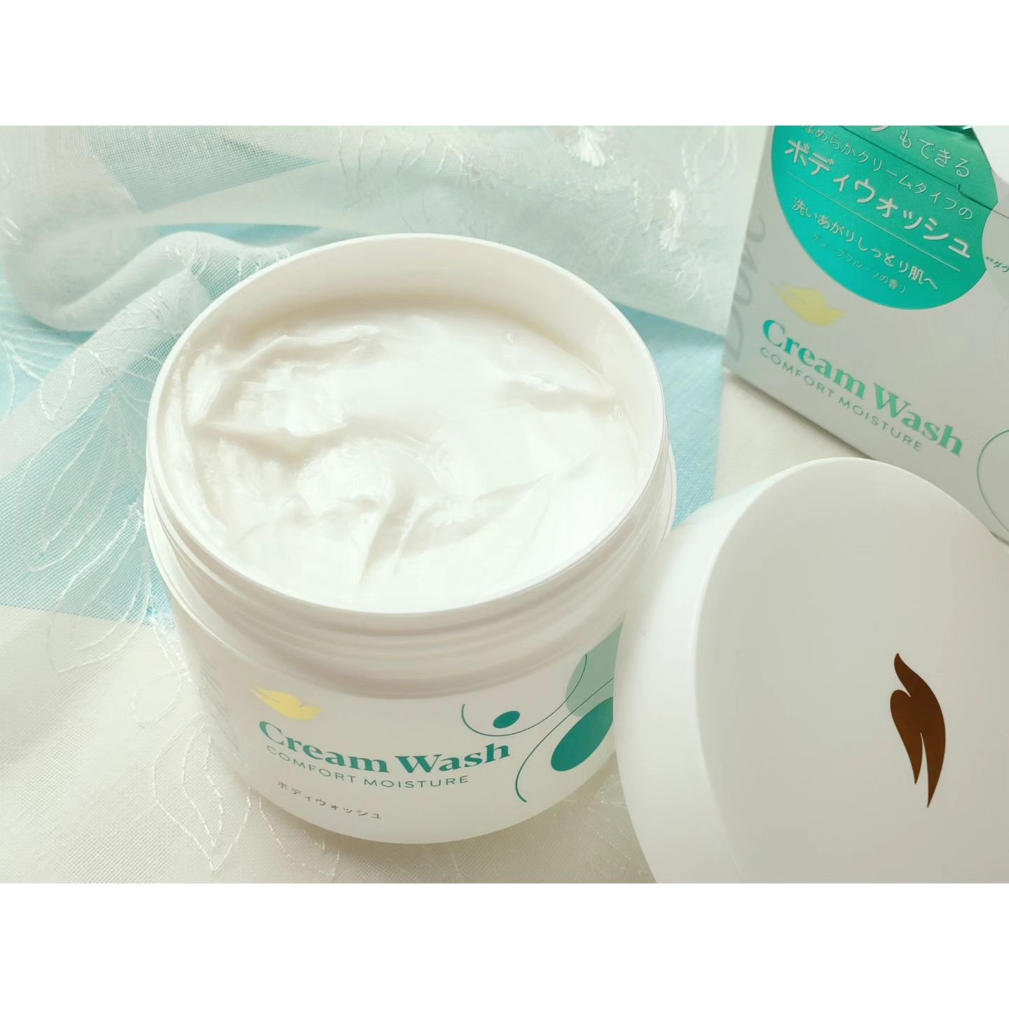 ダヴ クリームボディウォッシュ コンフォートモイスチャー/ダヴ/ボディソープを使ったクチコミ（2枚目）