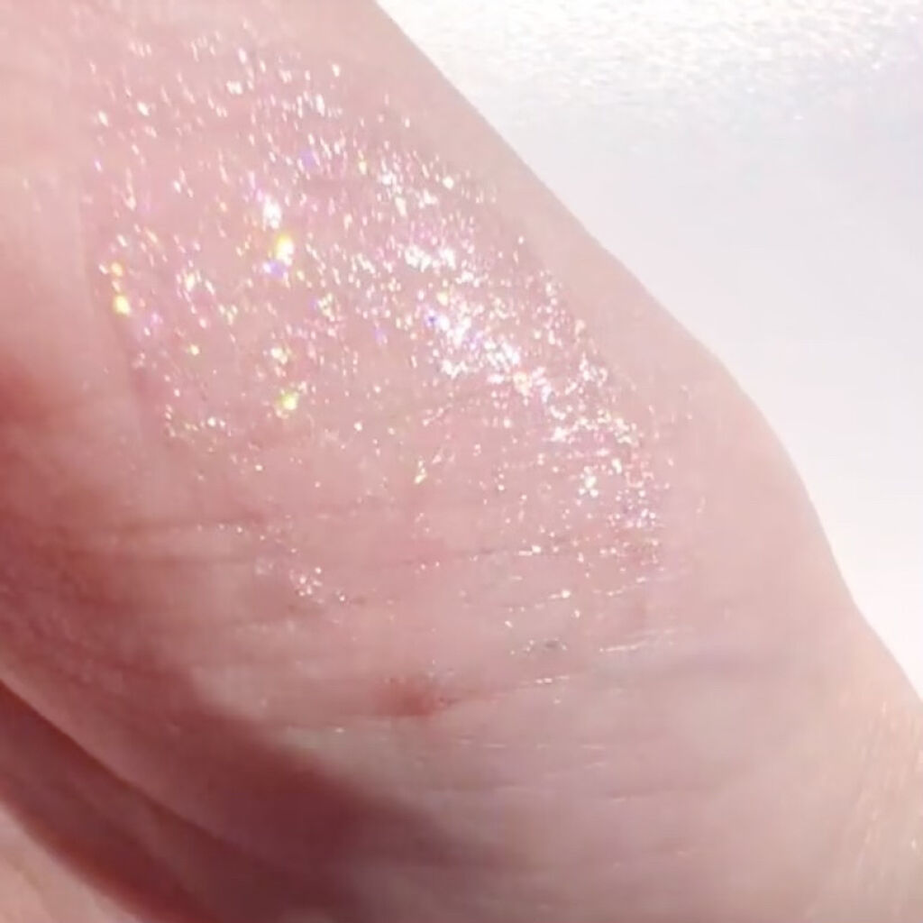 オーロラカクテルグリッター 03 クランベリーサングリア/キャンメイク/アイシャドウを使ったクチコミ（3枚目）