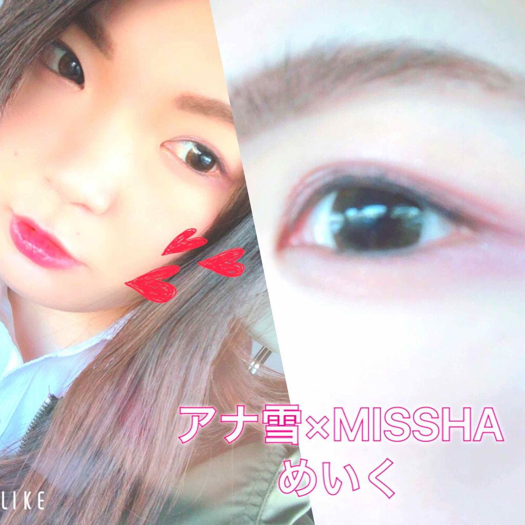 グリッタープリズム シャドウ/MISSHA/グリッターを使ったクチコミ（3枚目）