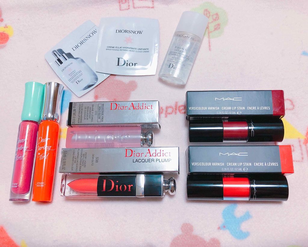 バーシーカラー ステイン/M・A・C/リップグロスを使ったクチコミ（1枚目）