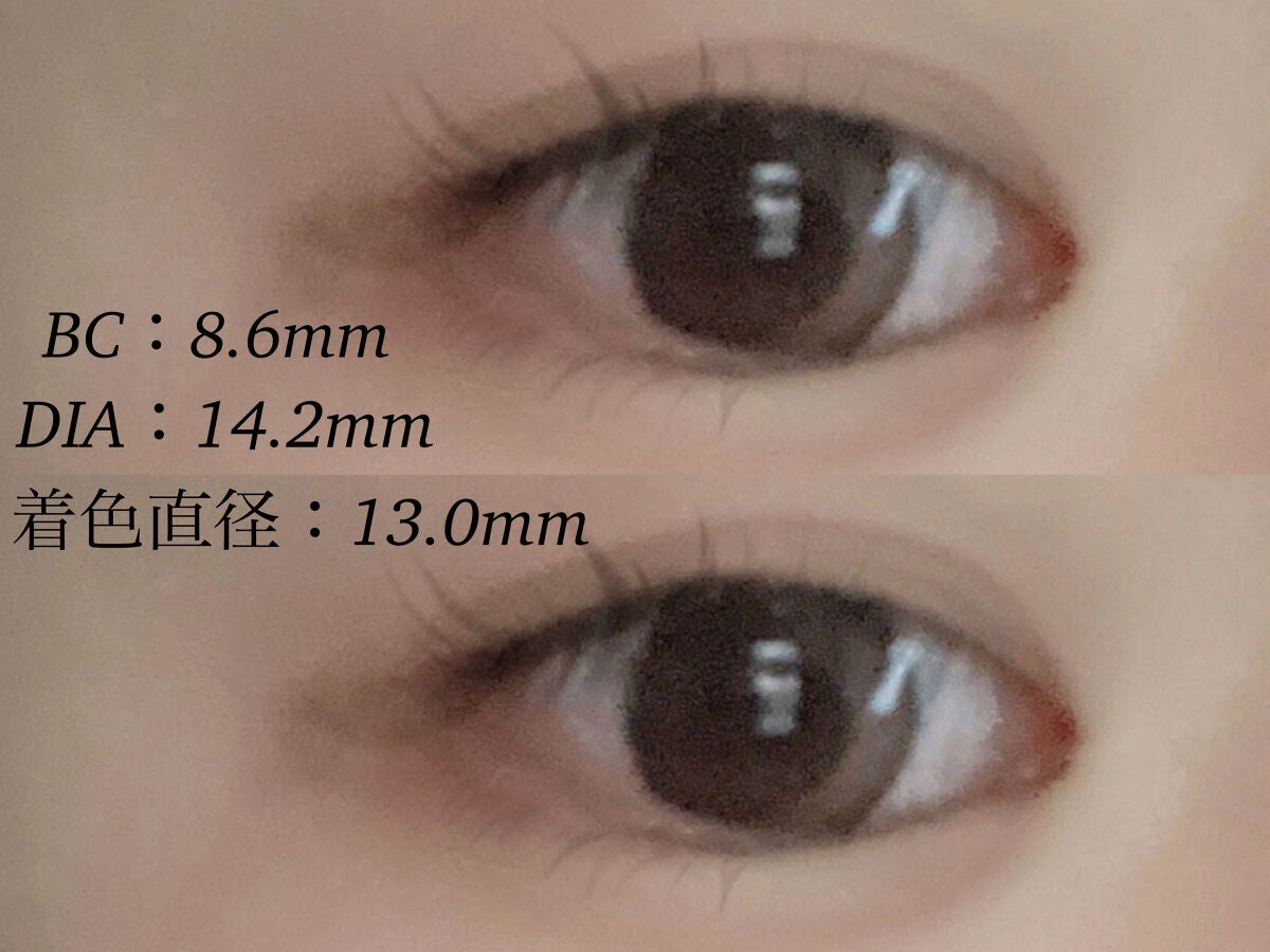 Secretive Kristen/Hapa kristin/カラーコンタクトレンズを使ったクチコミ(3枚目)