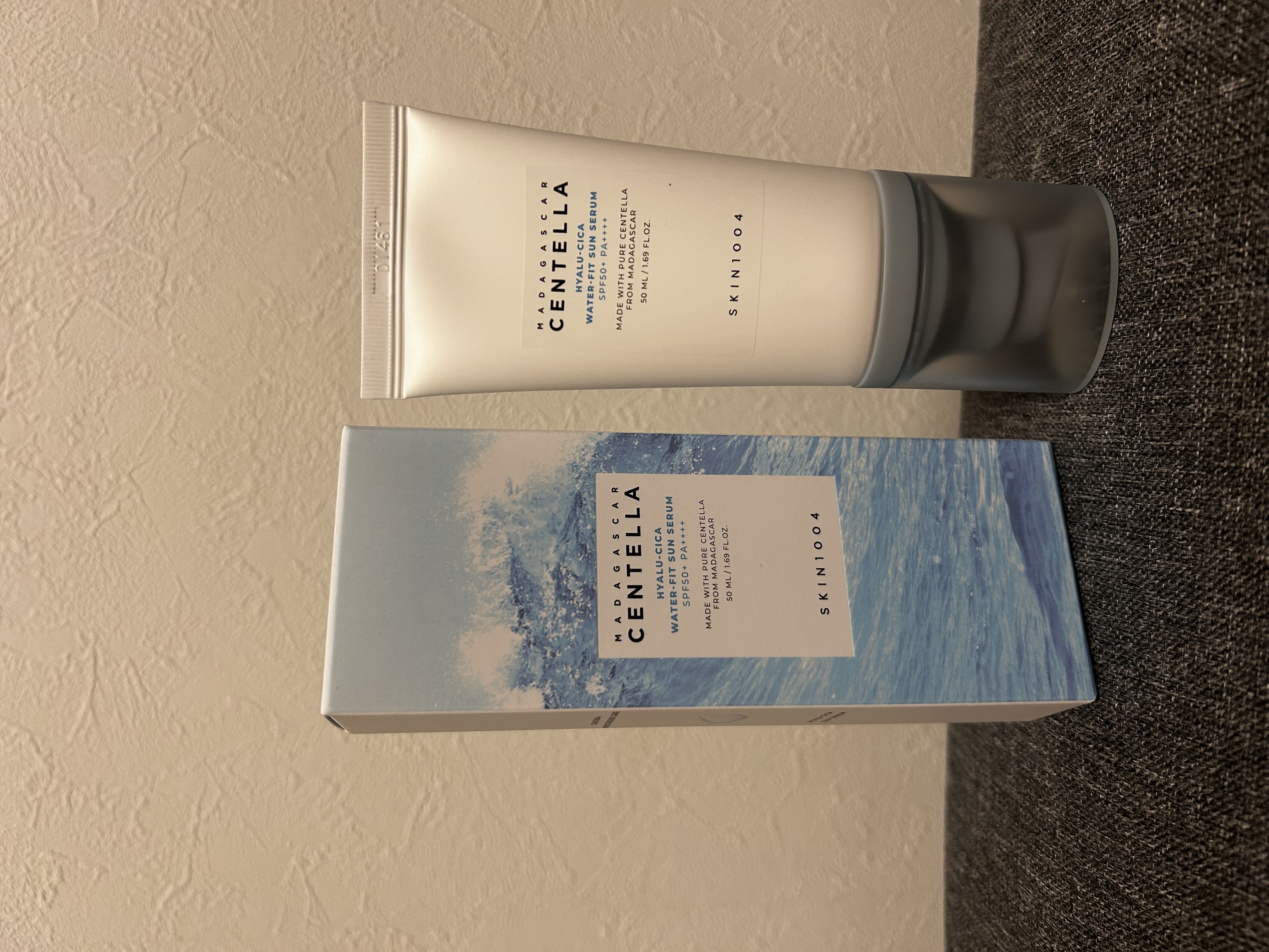 ヒアルーシカ ウォーターフィット サンセラム/SKIN1004/日焼け止めローションを使ったクチコミ（2枚目）