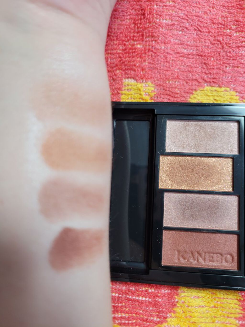 レイヤードカラーズアイシャドウ 03 ラセットブラウン/KANEBO/アイシャドウパレットを使ったクチコミ（1枚目）