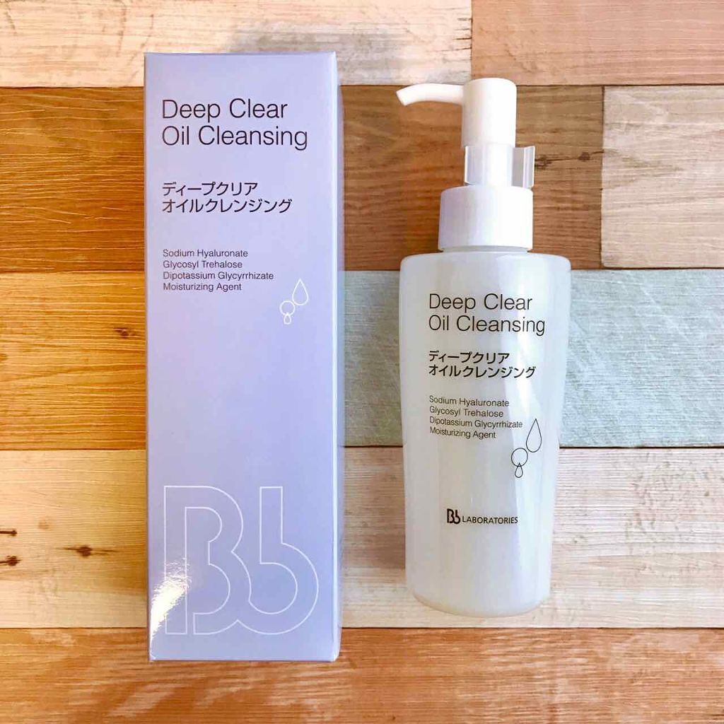 ディープクリアオイルクレンジング/ビービーラボラトリーズ/オイルクレンジングを使ったクチコミ（1枚目）
