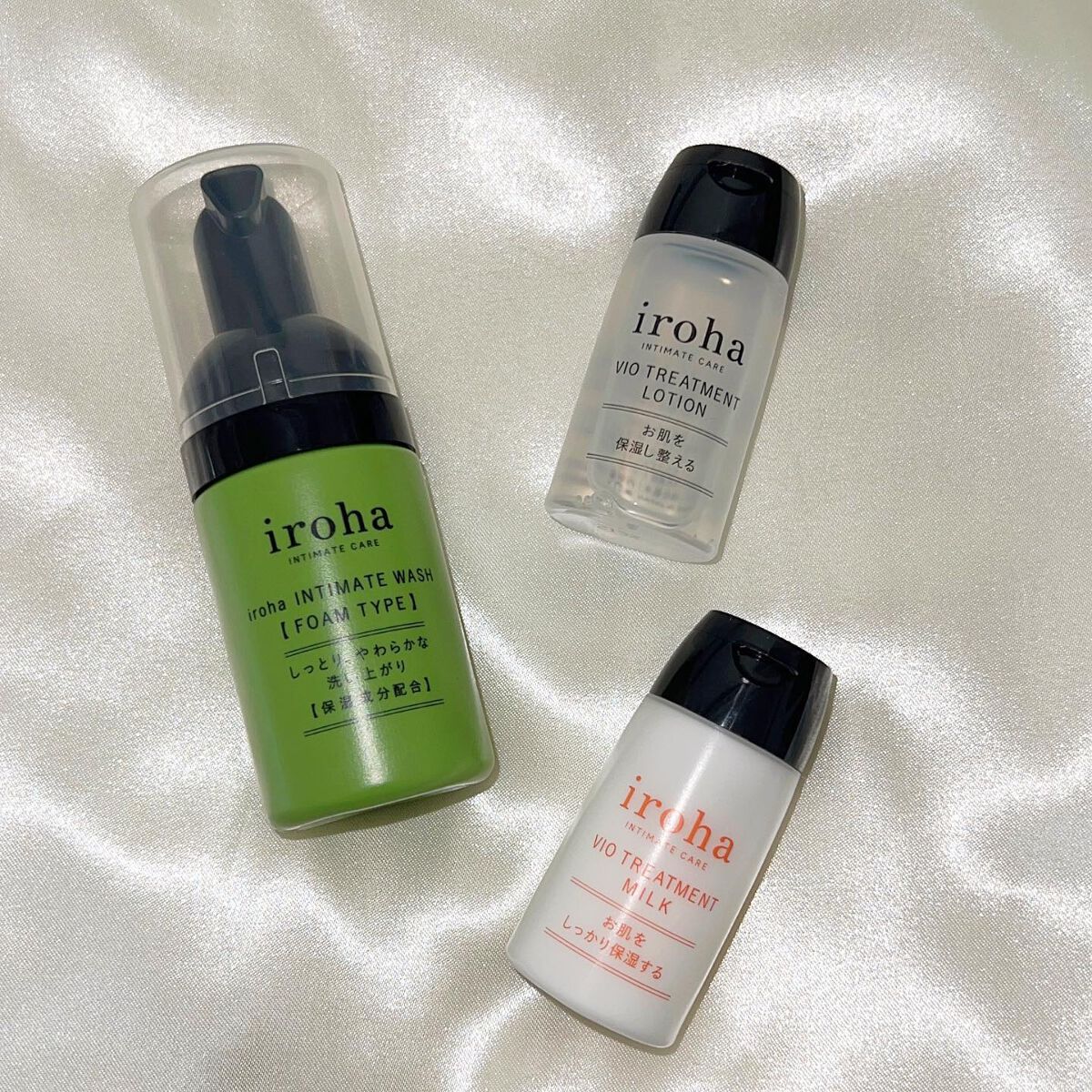 イロハ インティメート ケアトライアル セット/iroha INTIMATE CARE/デリケートゾーンケアを使ったクチコミ(1枚目)
