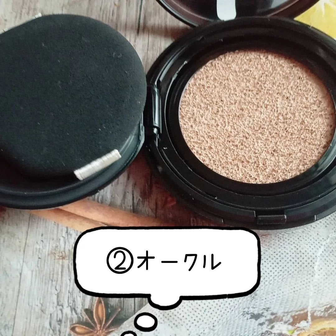ドラマティッククッションジェリー/マキアージュ/クッションファンデーションを使ったクチコミ(4枚目)