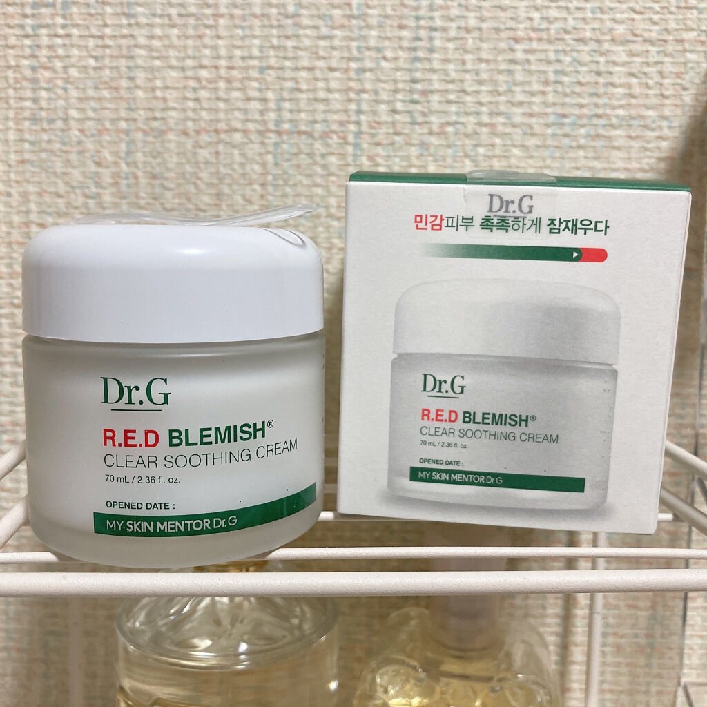 レッドB・Cスムージングクリーム/Dr.G/フェイスクリームを使ったクチコミ（2枚目）