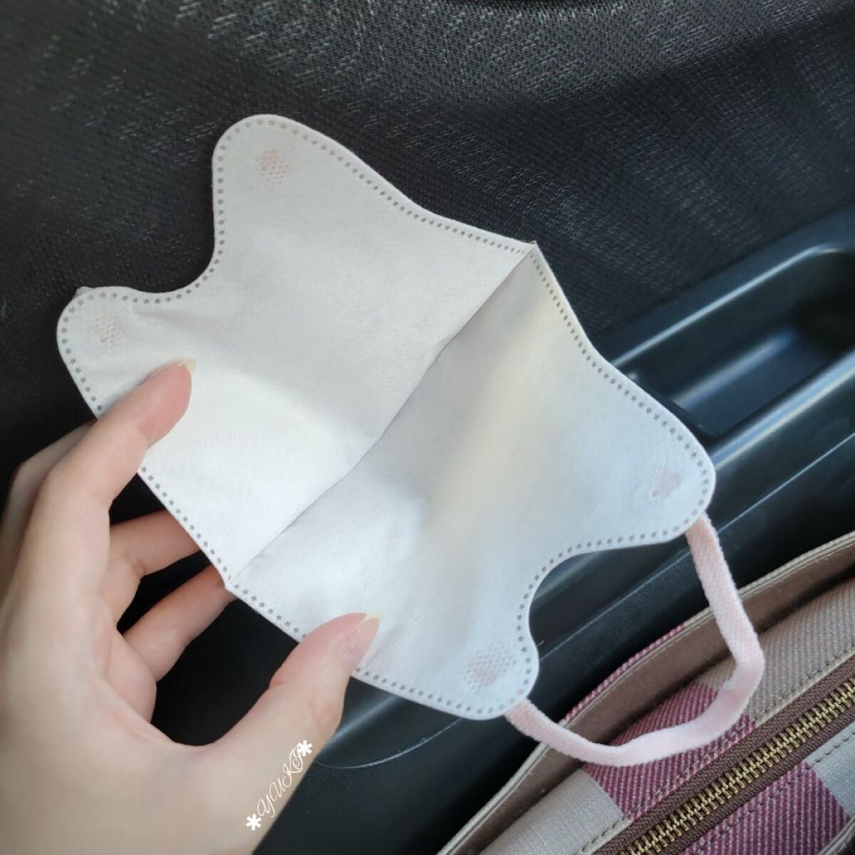 yuki on LIPS 「#MASKෆ̖́-/うんうん-̗̀🌻̖́-今日もあちぃね〜..」(4枚目)