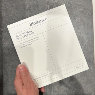 .
Biodance
@biodance_japan 
バイオコラーゲンリアルディープマスク

＼韓国のオリーブヤングで総合売上ランキング１位を4回獲得／
☑︎高濃縮エッセンス34グラムをそのまま固めた