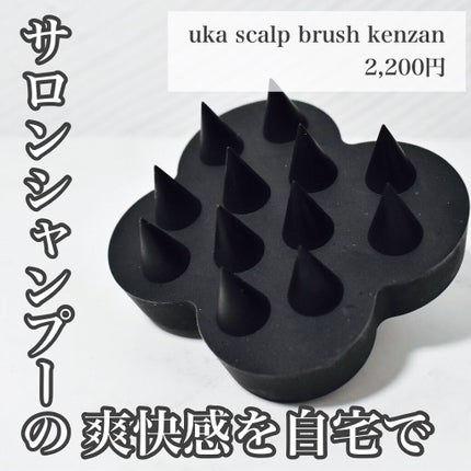 uka scalp brush kenzan/uka/スカルプブラシを使ったクチコミ(1枚目)