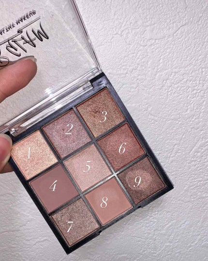 UR GLAM BLOOMING EYE COLOR PALETTE/U R GLAM/アイシャドウパレットを使ったクチコミ(2枚目)