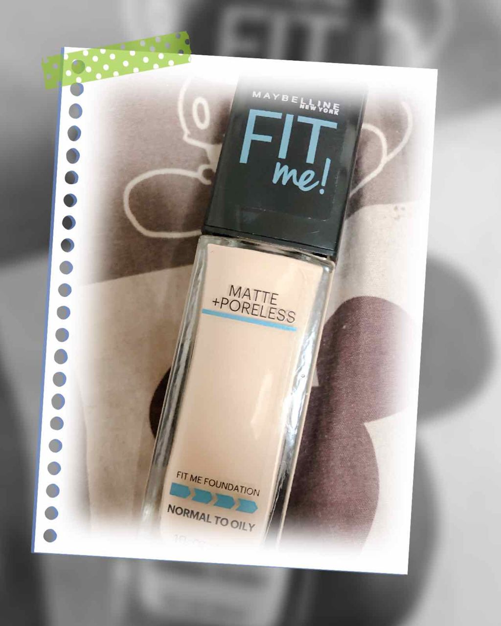 フィットミーリキッドファンデーション/MAYBELLINE NEW YORK/リキッドファンデーションを使ったクチコミ(1枚目)