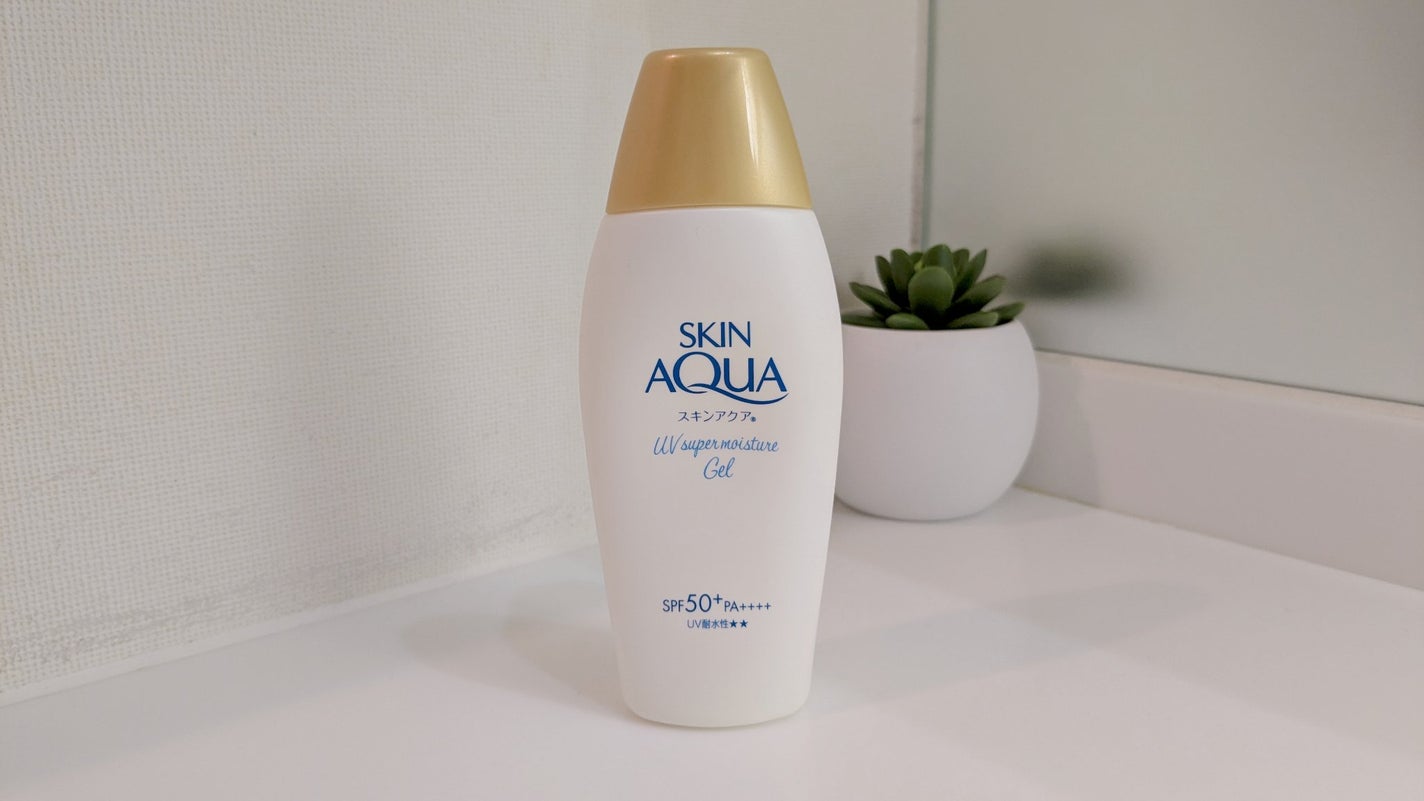 スキンアクア スーパーモイスチャージェル/スキンアクア/日焼け止めジェルを使ったクチコミ(1枚目)