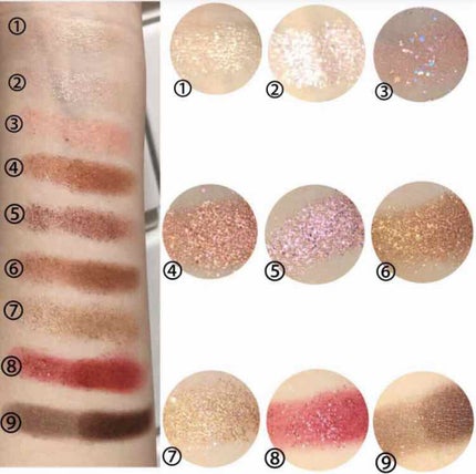 ソフトクレイビームアイシャドウパレット/AMIOK/ジェル・クリームアイシャドウを使ったクチコミ(1枚目)