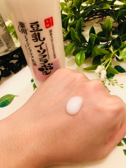 薬用リンクル乳液 ホワイト/なめらか本舗/乳液を使ったクチコミ(3枚目)