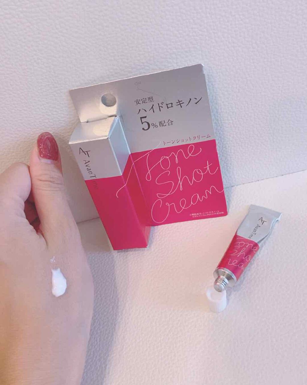 トーンショットクリーム/アバンタイム/フェイスクリームを使ったクチコミ(2枚目)