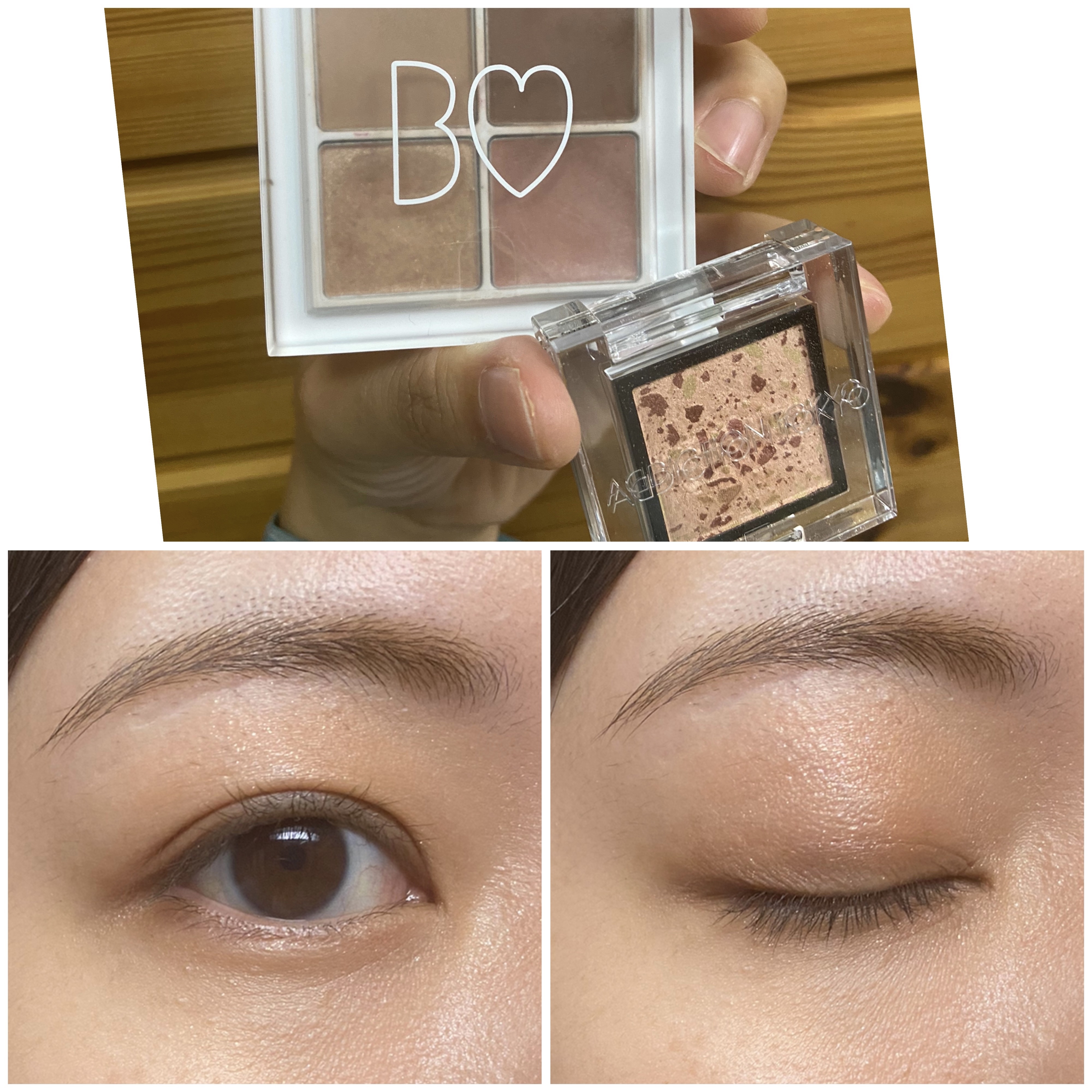 THE アイパレR/b idol/アイシャドウパレットを使ったクチコミ（1枚目）