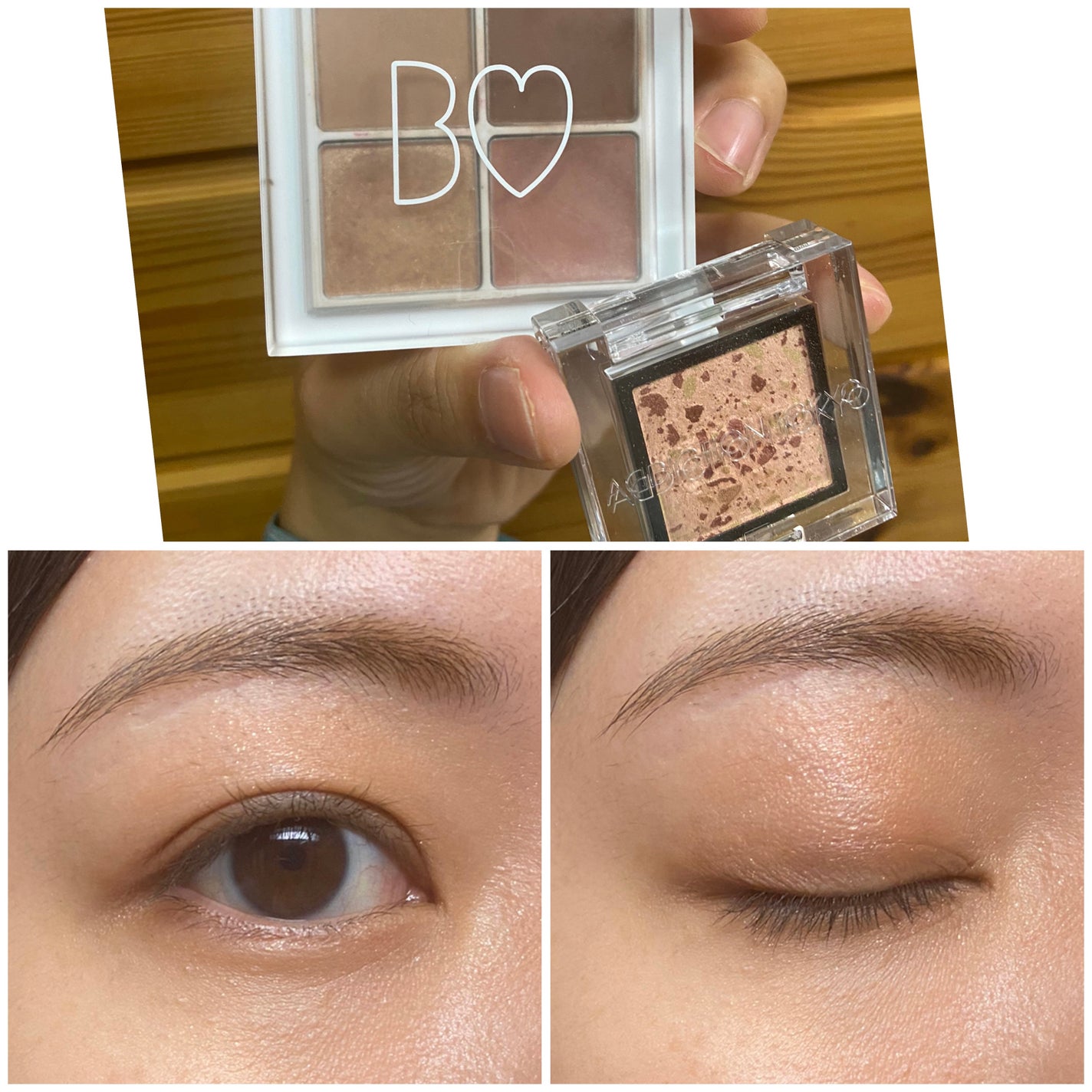 THE アイパレR/b idol/アイシャドウパレットを使ったクチコミ(1枚目)