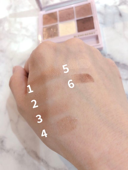 オーラクリエイション/BLEND BERRY/アイシャドウパレットを使ったクチコミ(3枚目)