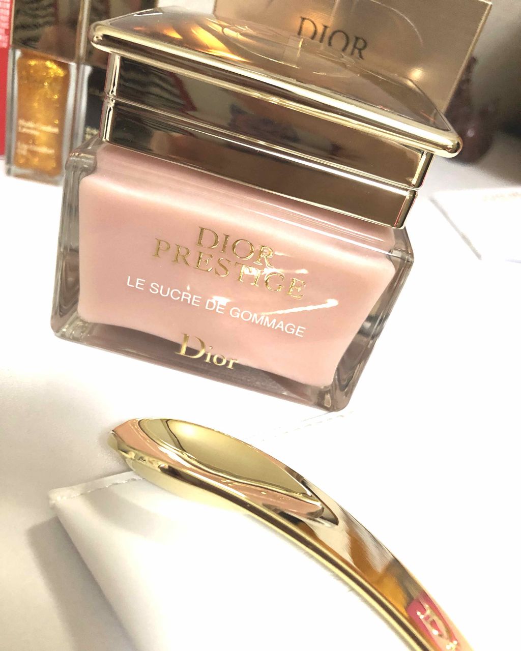 【旧】プレステージ ル ゴマージュ/Dior/スクラブ・ゴマージュを使ったクチコミ(1枚目)