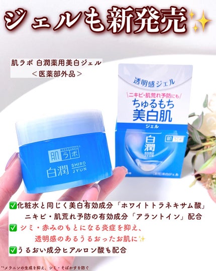 白潤薬用美白化粧水/肌ラボ/化粧水を使ったクチコミ(6枚目)